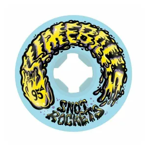 Ruedas Skate Santa Cruz Slime Balls Snot Rockets Pastel Blue 95A 53mm Pack 4