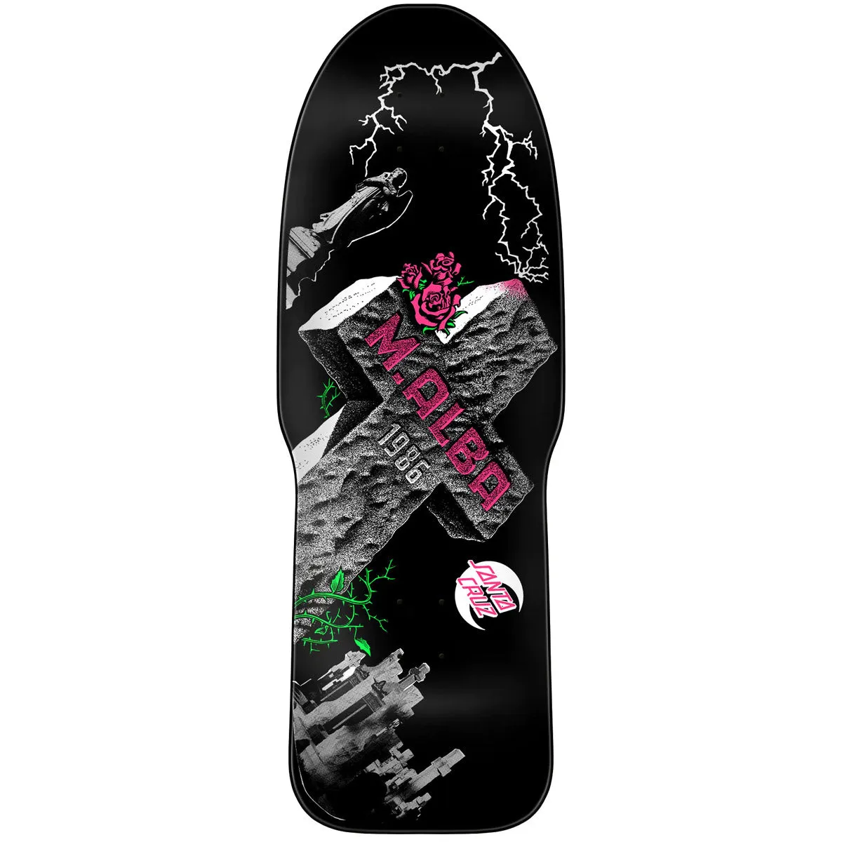 Santa Cruz - Malba Tombstone 10.24 Reissue Skateboard Deck
