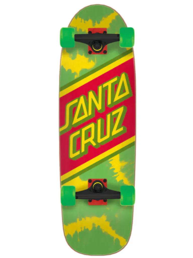 Santa Cruz Rasta Tie Dye Cruiser