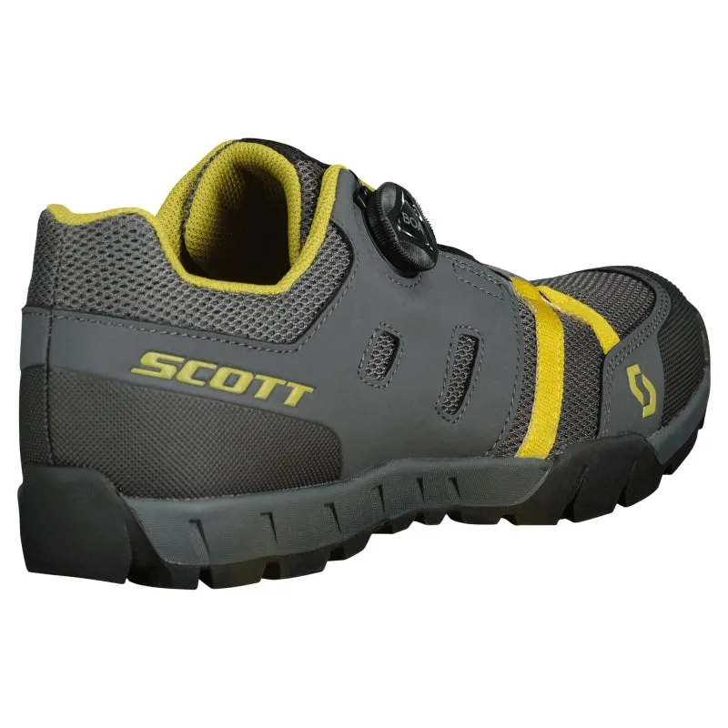Scott Sport Crus-r Boa Shoes - Dark Grey / Yellow