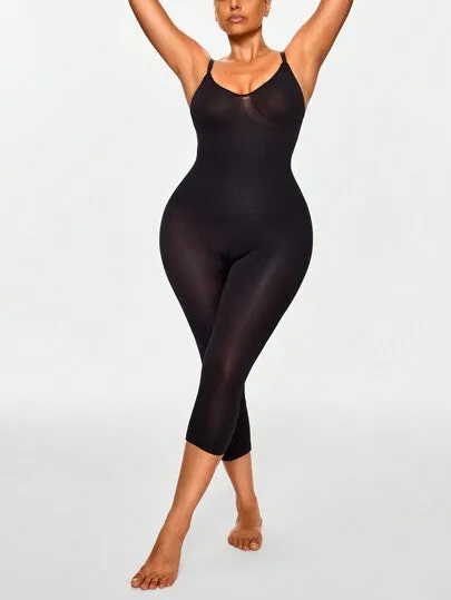 Seamless Full Body Shapewear Jumpsuit – Bust & Butt Lifter | Tummy, Waist & Thigh Control