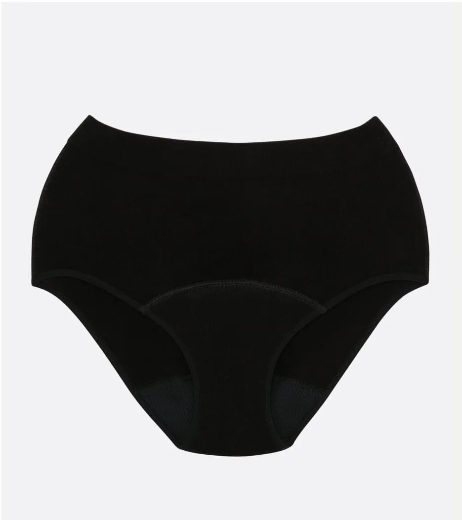 Seamless Ribbed Hugger - Black