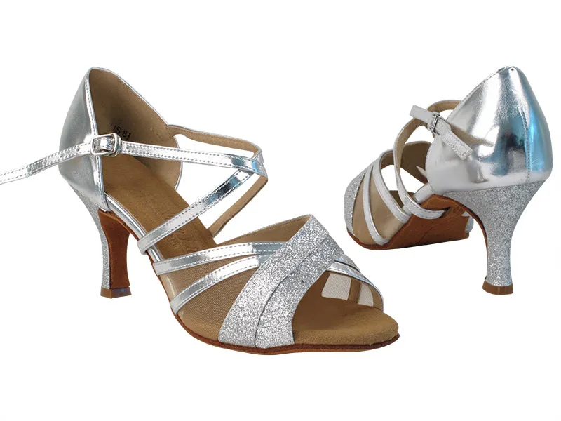 SERA6030X #10 Silver Stardust (H) #61 Silver PU & Flesh Mesh