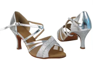 SERA6030X #10 Silver Stardust (H) #61 Silver PU & Flesh Mesh