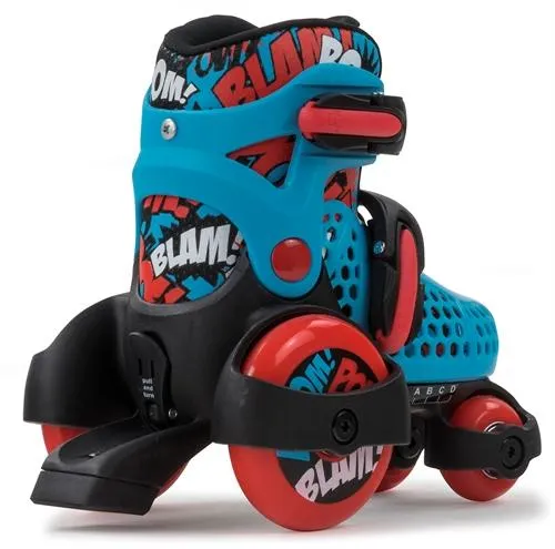 SFR Stomper Adjustable Skates Blue