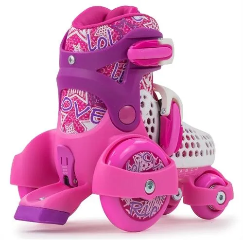 SFR Stomper Adjustable Skates Pink