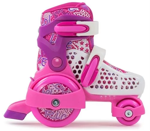 SFR Stomper Adjustable Skates Pink
