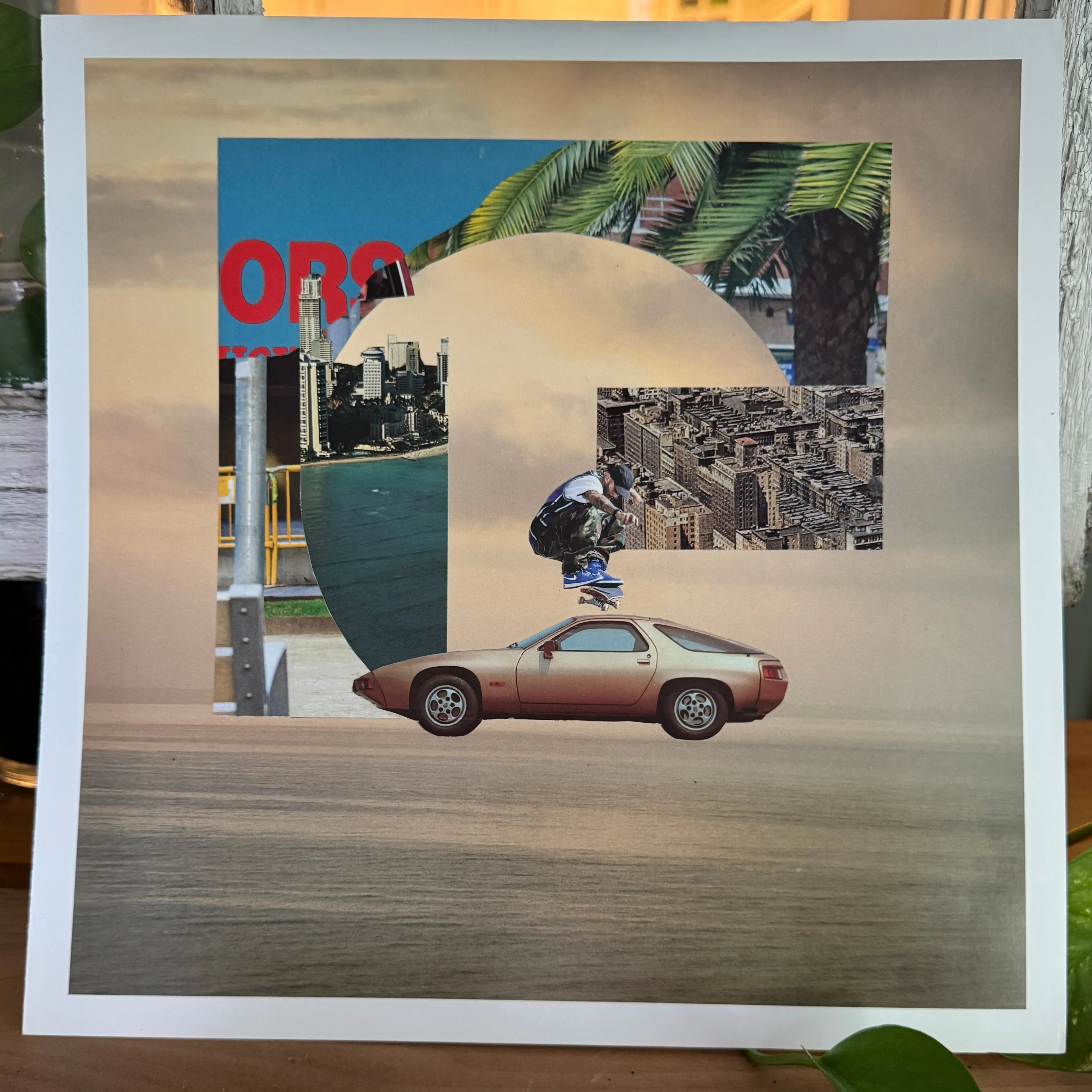 Skate Bud Collage Collection - Original Artwork