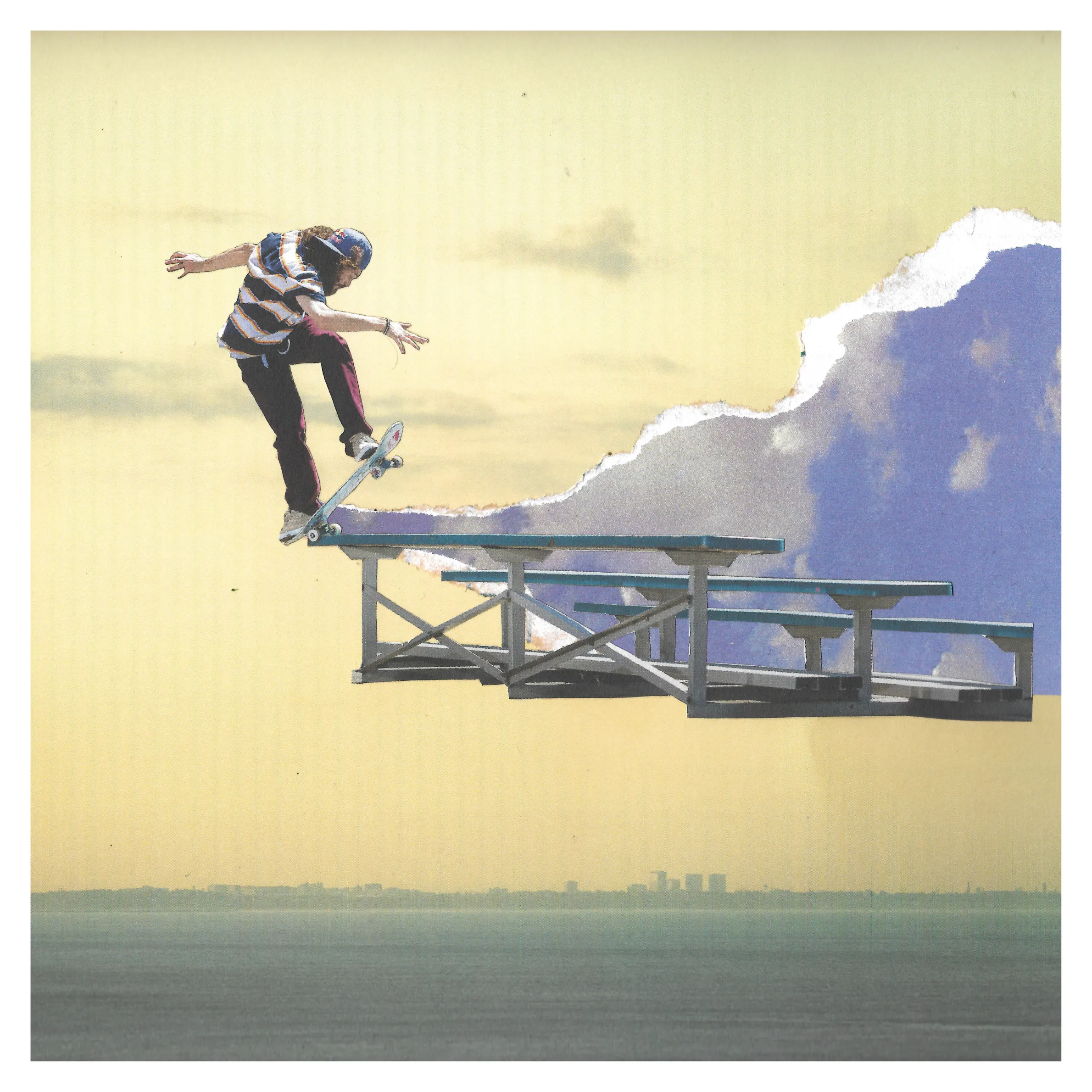 Skate Bud Collage Collection - Original Artwork