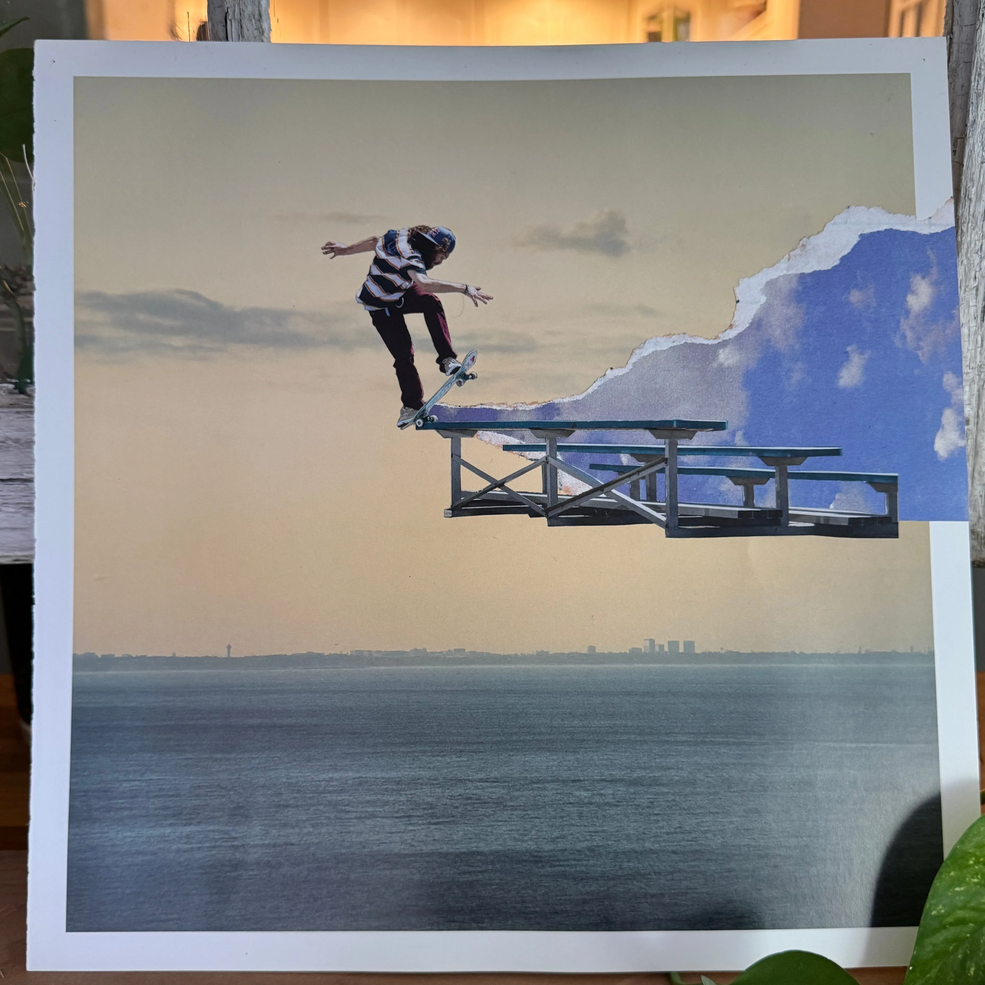 Skate Bud Collage Collection - Original Artwork