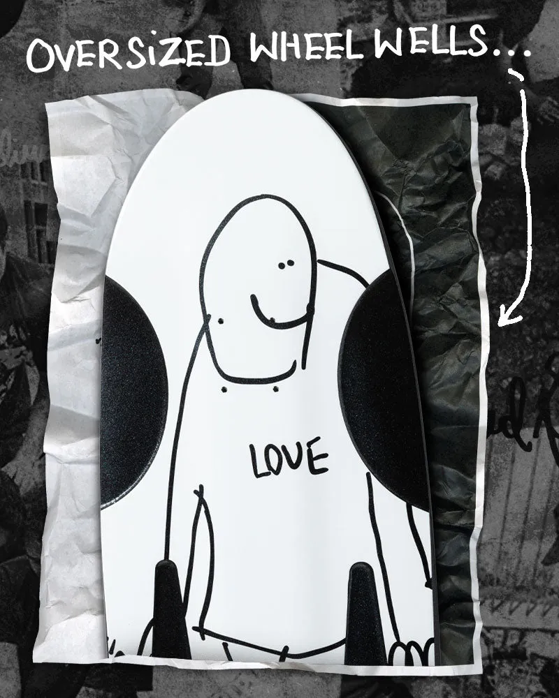 SKATE SHOP DAY 2025 x KROOKED Gonz Beamer LOVE skateboard deck - 10.75
