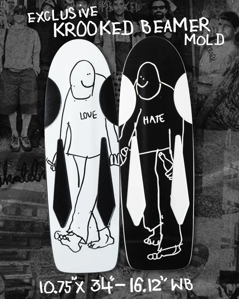 SKATE SHOP DAY 2025 x KROOKED Gonz Beamer LOVE skateboard deck - 10.75