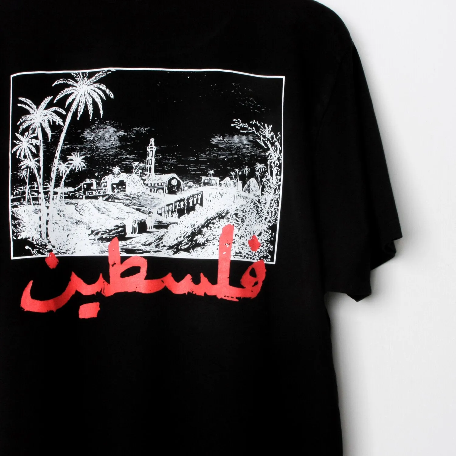 SkatePal Palms Tee - Black