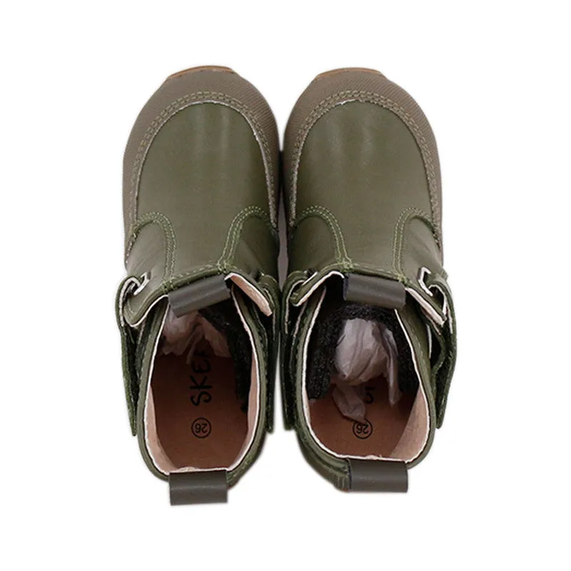 Skeanie Toddler Cambridge Boots - Khaki LAST PAIRS