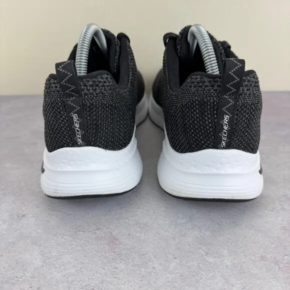 Skechers Shoes Mens Size 8 Arch Fit Paradyme Knit Athletic Sneakers Black 232041