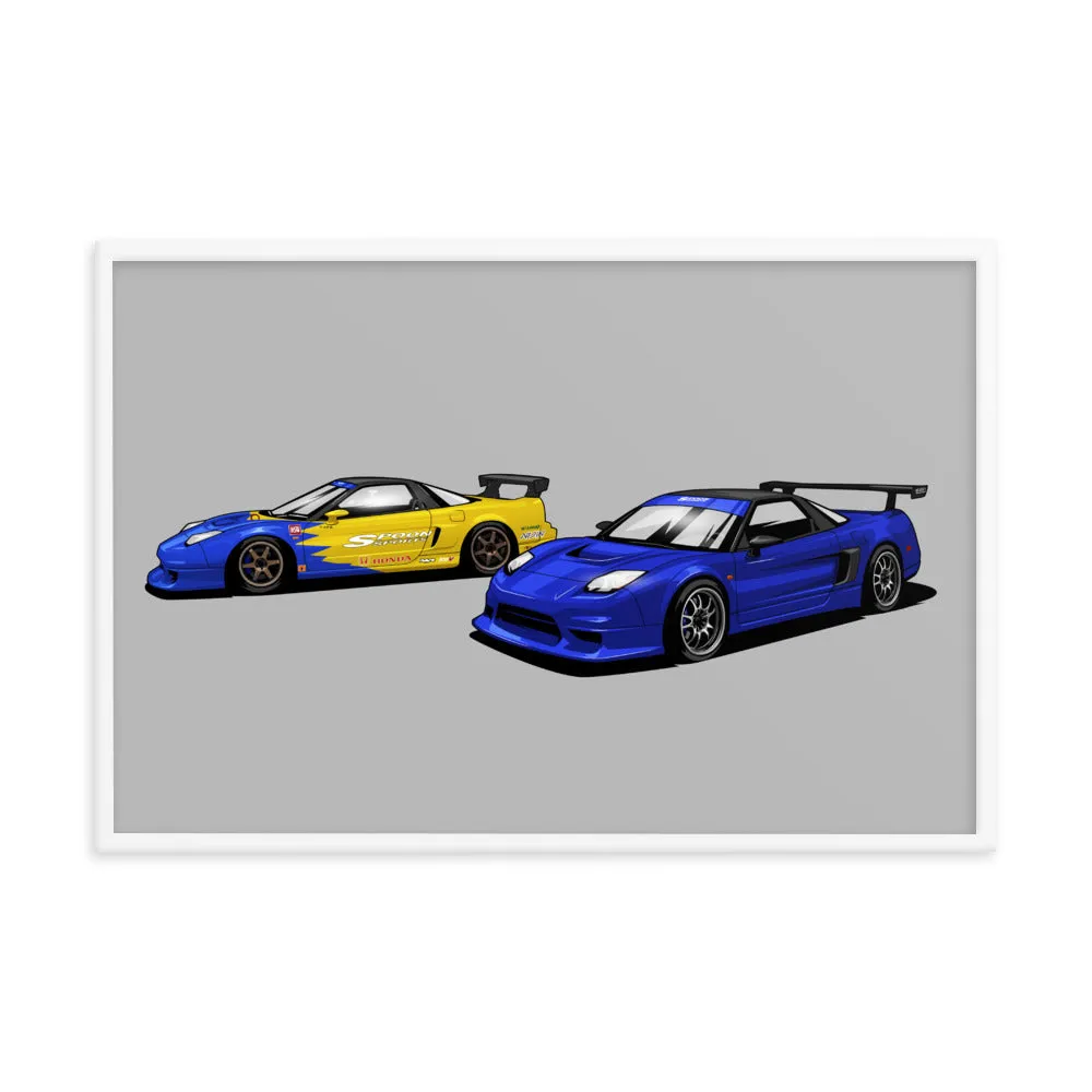 Spoon NSX Framed Poster