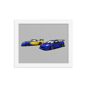 Spoon NSX Framed Poster