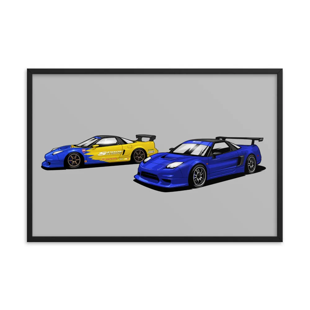Spoon NSX Framed Poster