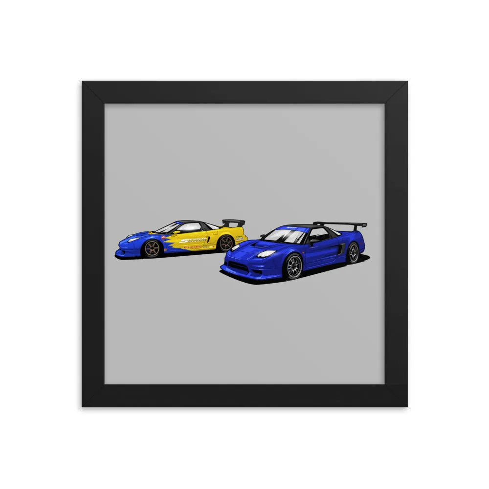 Spoon NSX Framed Poster