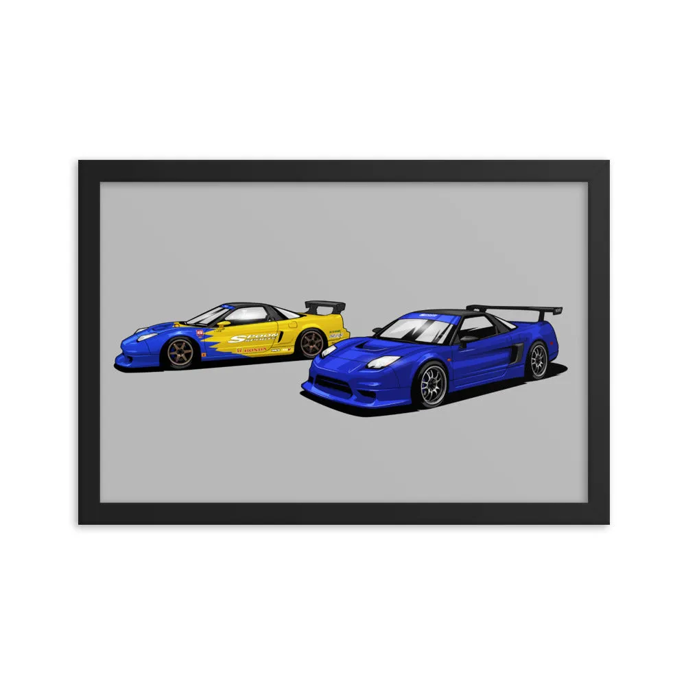 Spoon NSX Framed Poster