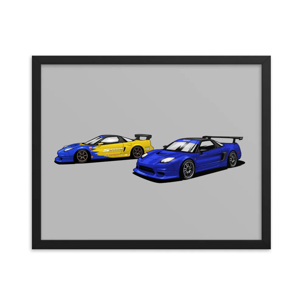 Spoon NSX Framed Poster