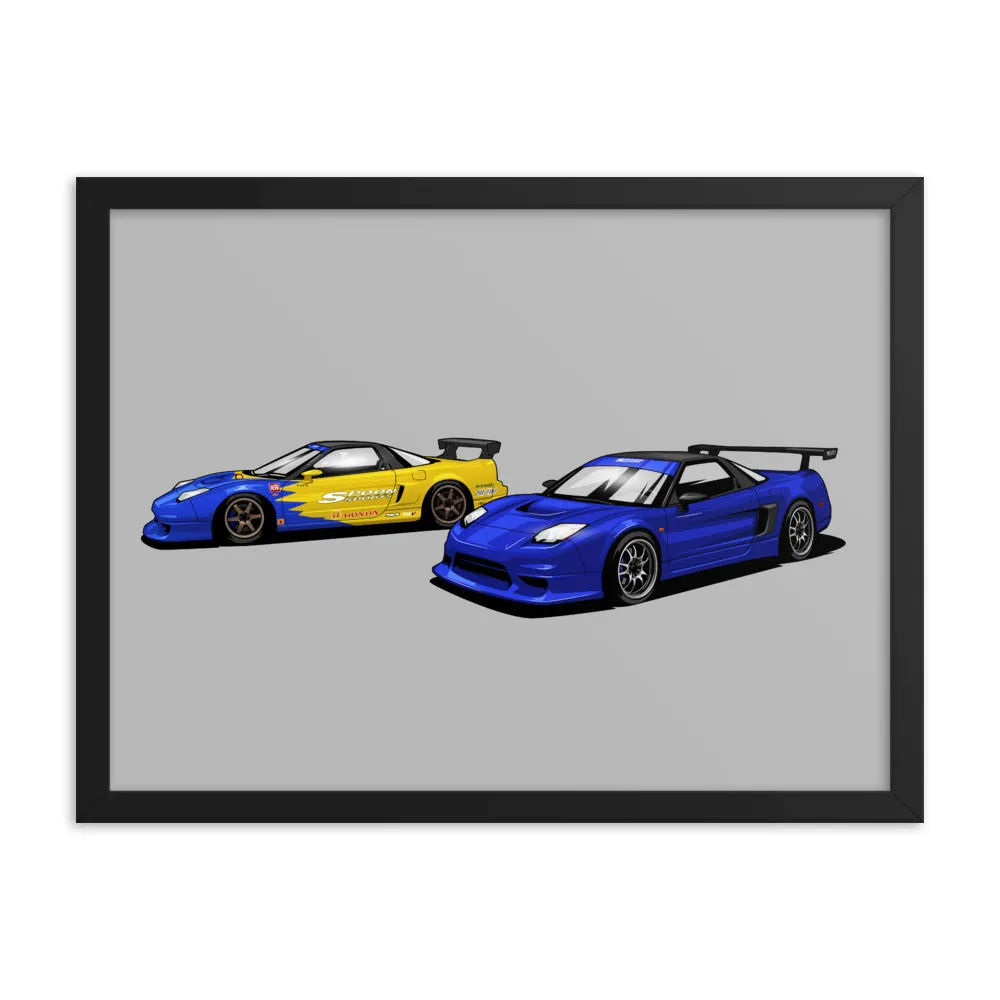 Spoon NSX Framed Poster