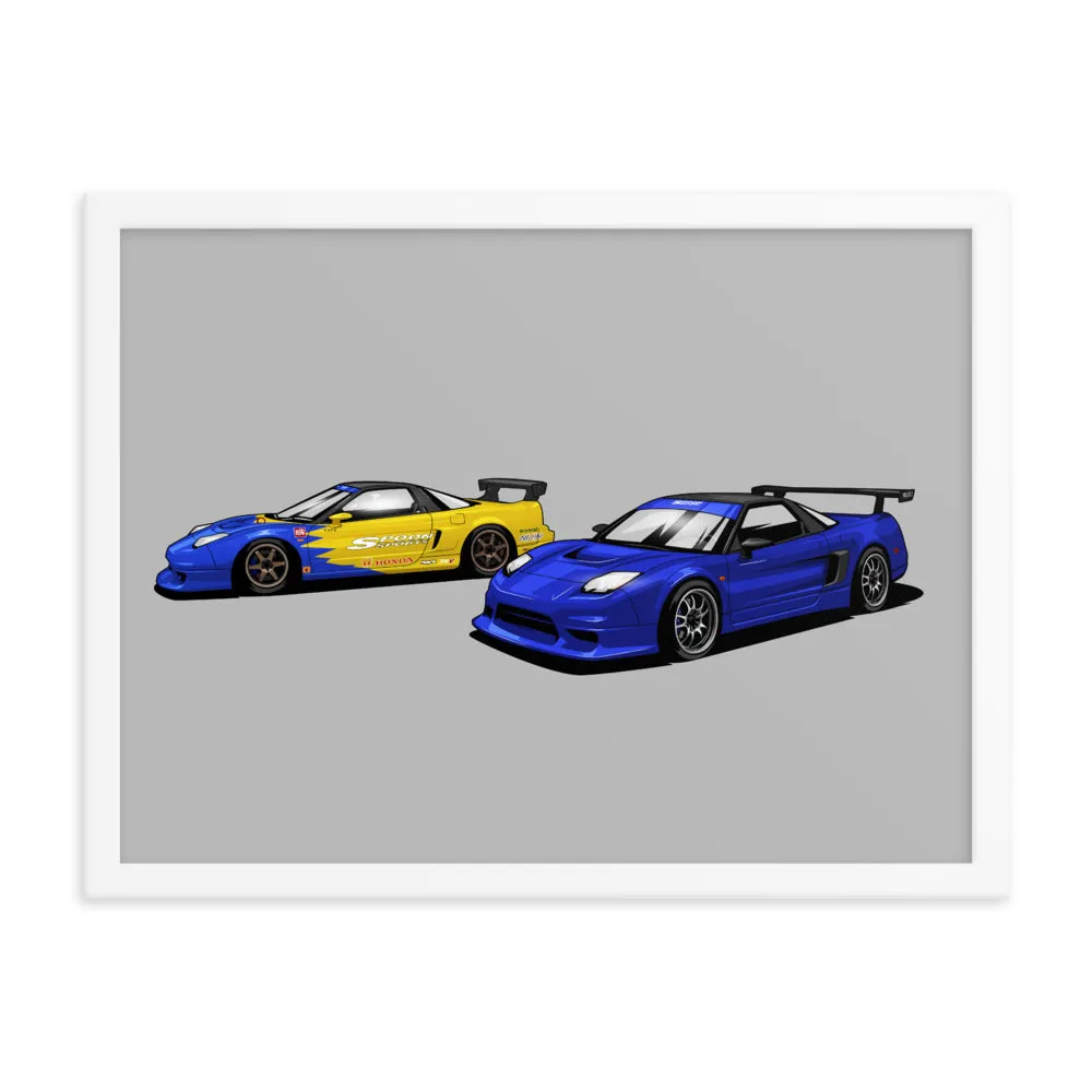 Spoon NSX Framed Poster