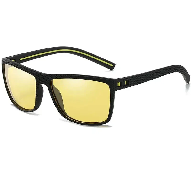 Square Polarized Sunglasses UV Protection Lightweight Frame for Men & Women