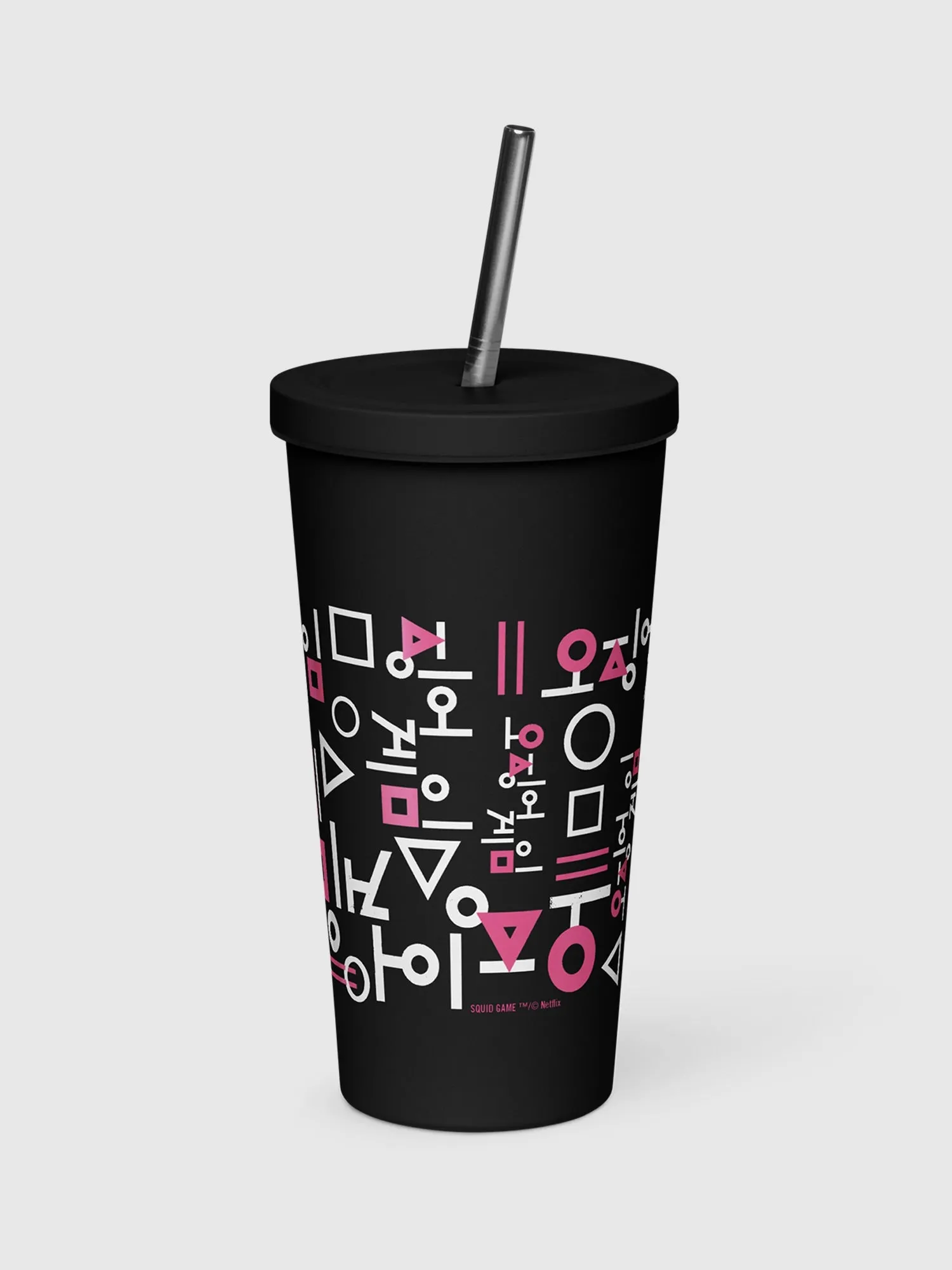 Squid Game Workers Pattern Insulated Tumbler