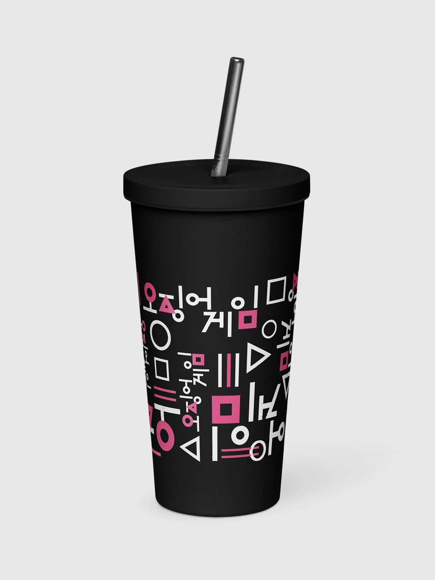 Squid Game Workers Pattern Insulated Tumbler