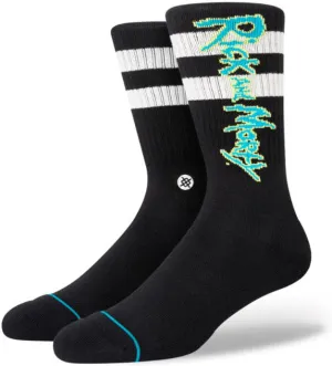 Stance Socks Unisex Rick and Morty Black