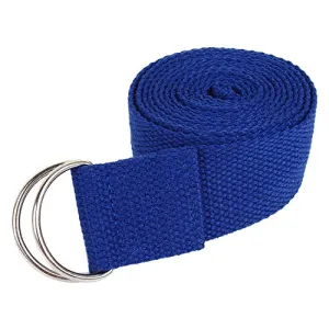 Strauss Yoga Belt, 8 Feet, (Blue)