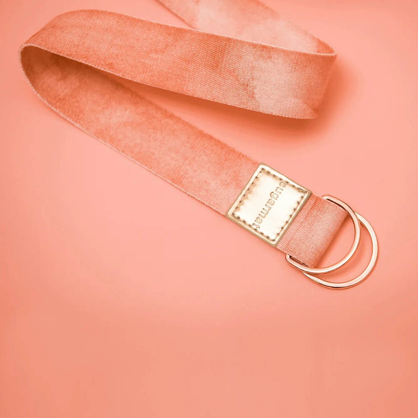 Sugarmat Pink Yoga Stretching Strap