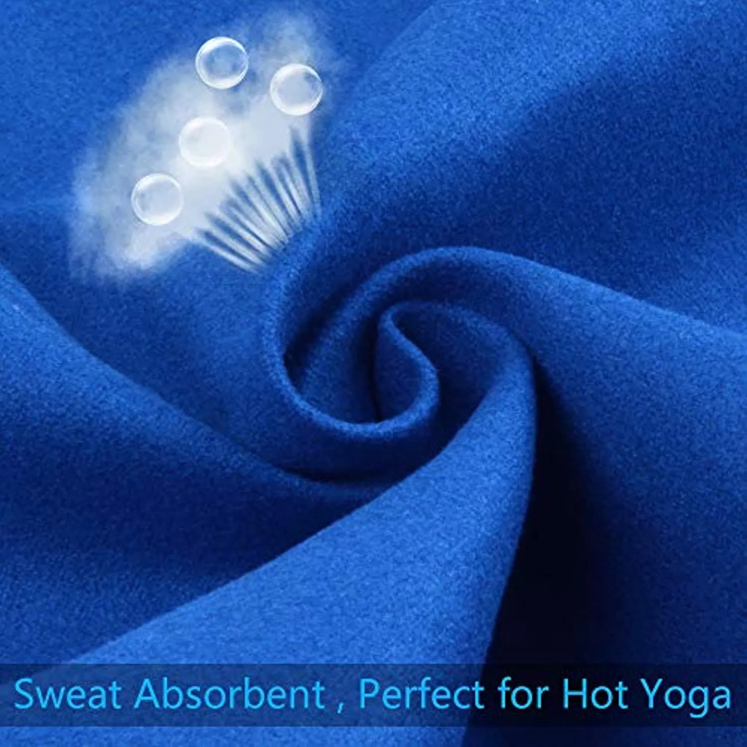 SUNLAND Toalla de yoga de microfibra absorbente de sudor suave antideslizante toalla de yoga caliente   toalla de mano 2 en 1 juego con bolsa de transporte, ideal para pilates Hot Yoga Bikram 24 pulgadas x 72 pulgadas