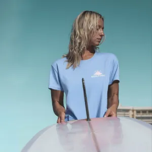 Sunsets and Waves - women's soft Tee
