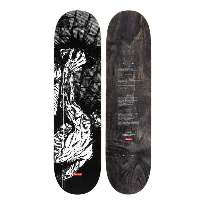 Supreme/The Crow Skateboard- Crushed