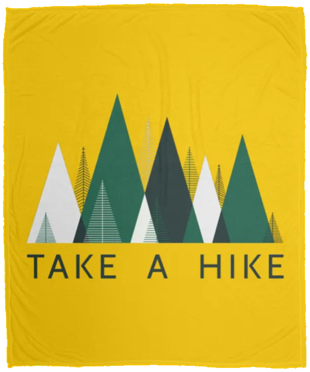 Take a Hike - Plush Fleece Blanket