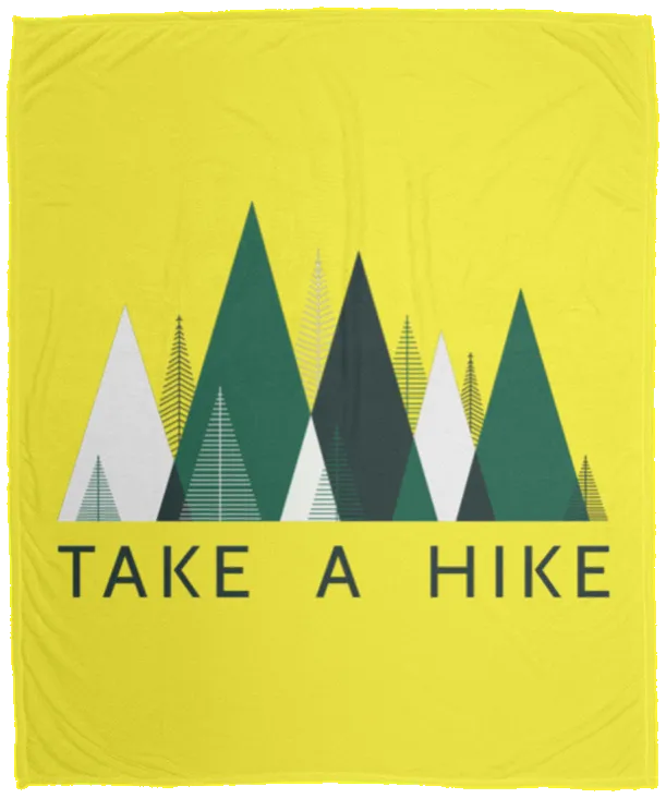 Take a Hike - Plush Fleece Blanket