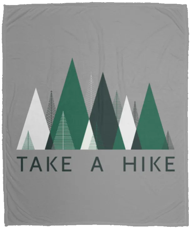 Take a Hike - Plush Fleece Blanket