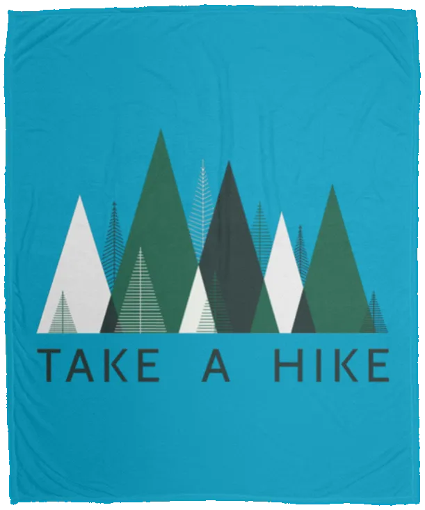 Take a Hike - Plush Fleece Blanket