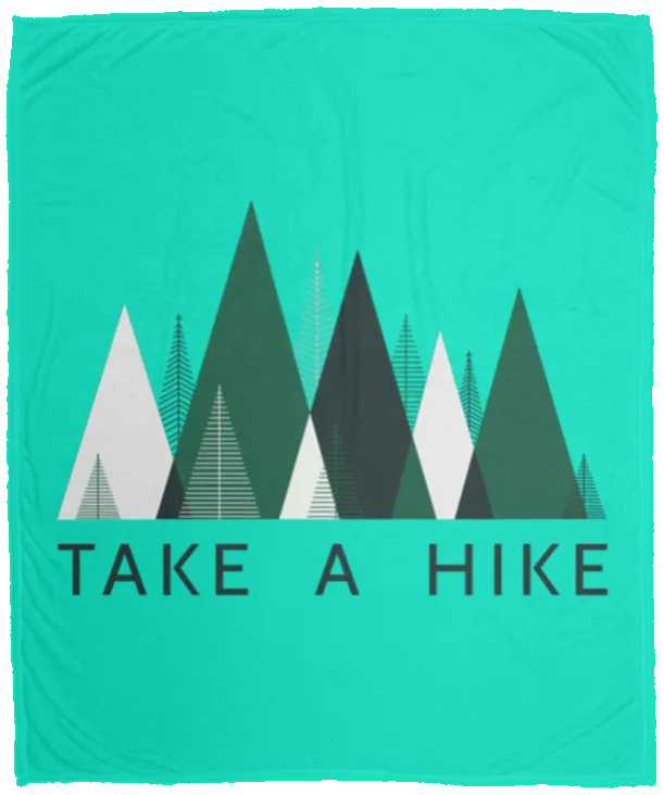 Take a Hike - Plush Fleece Blanket