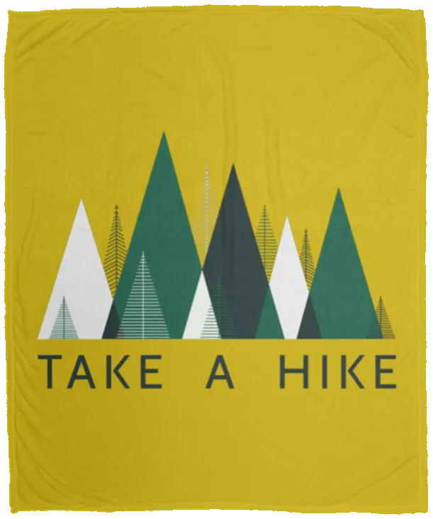 Take a Hike - Plush Fleece Blanket