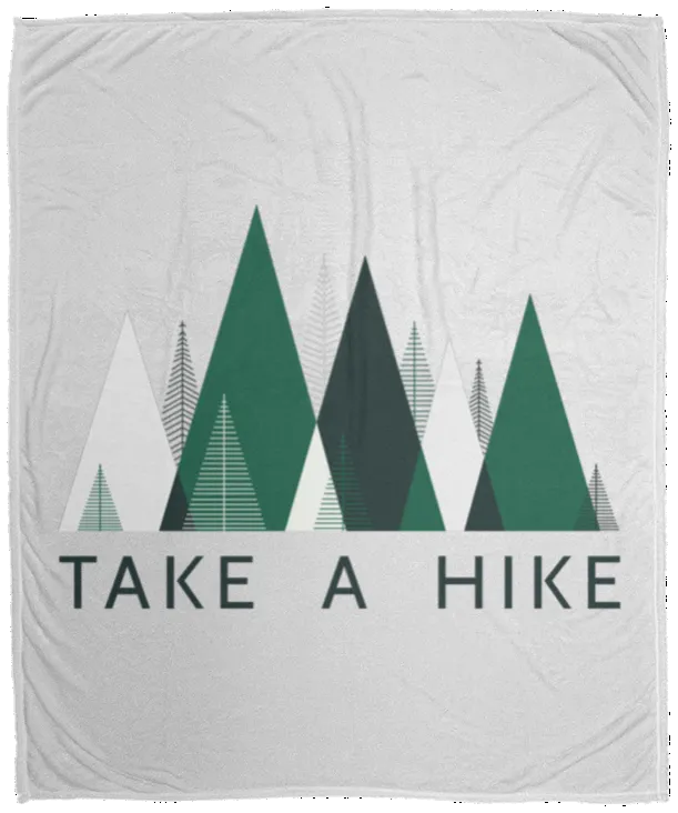 Take a Hike - Plush Fleece Blanket
