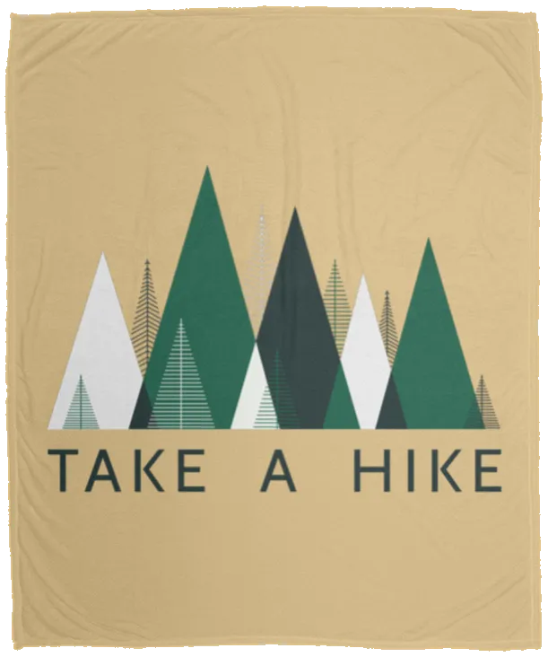 Take a Hike - Plush Fleece Blanket