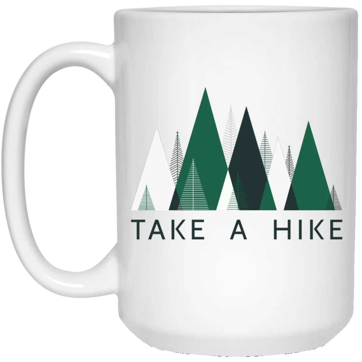 Take a Hike - White Mug