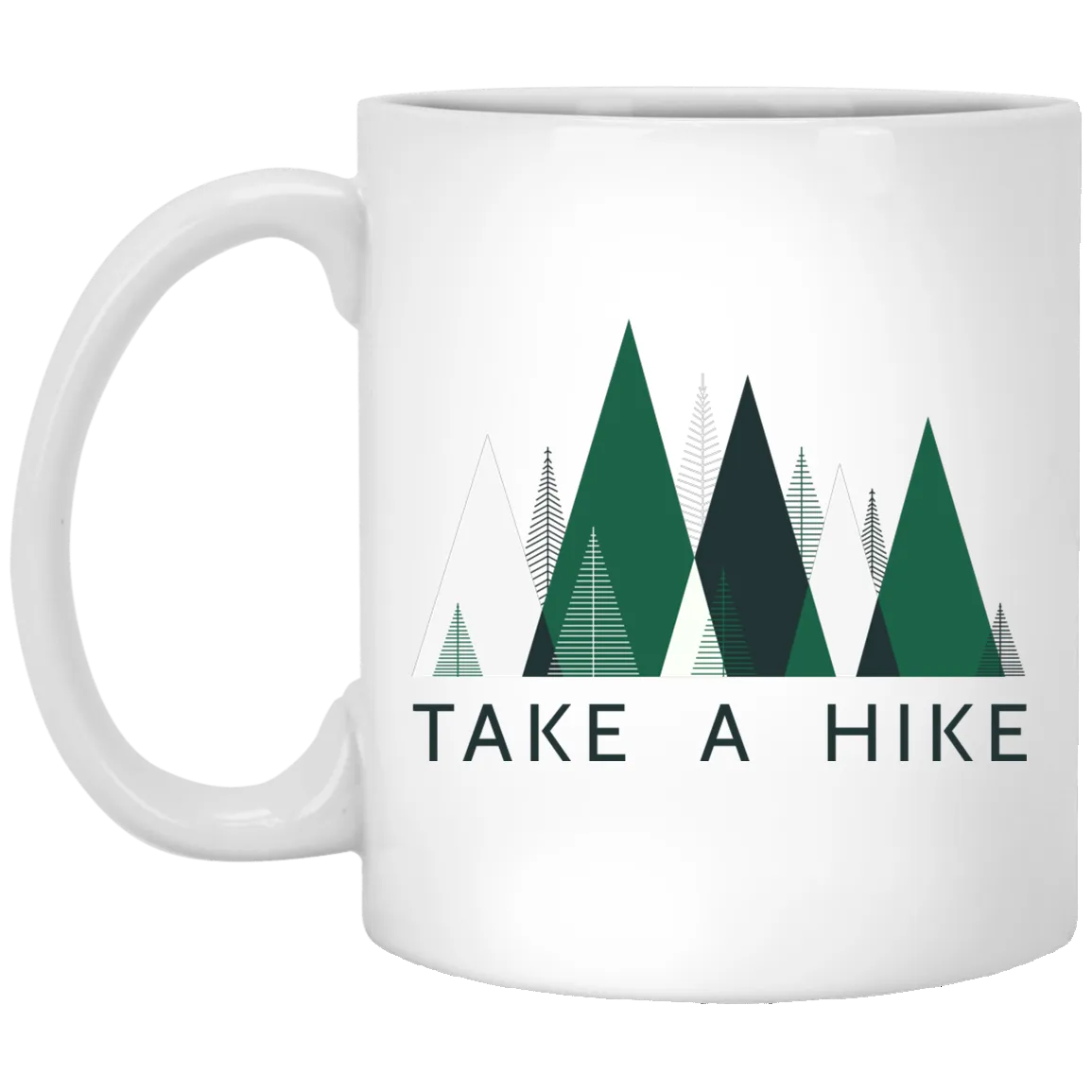 Take a Hike - White Mug