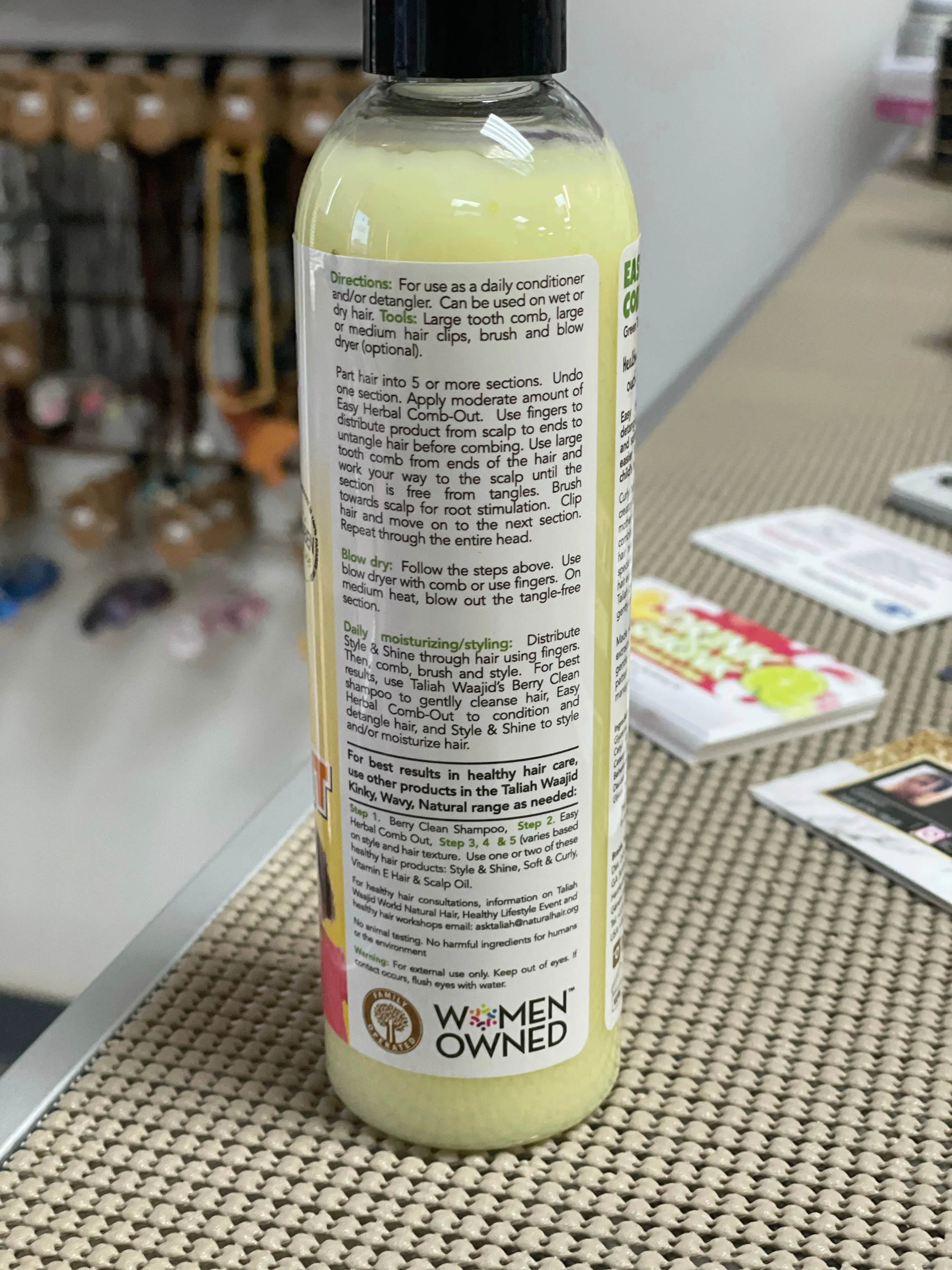 Taliah Waajid Easy Herbal Comb-Out