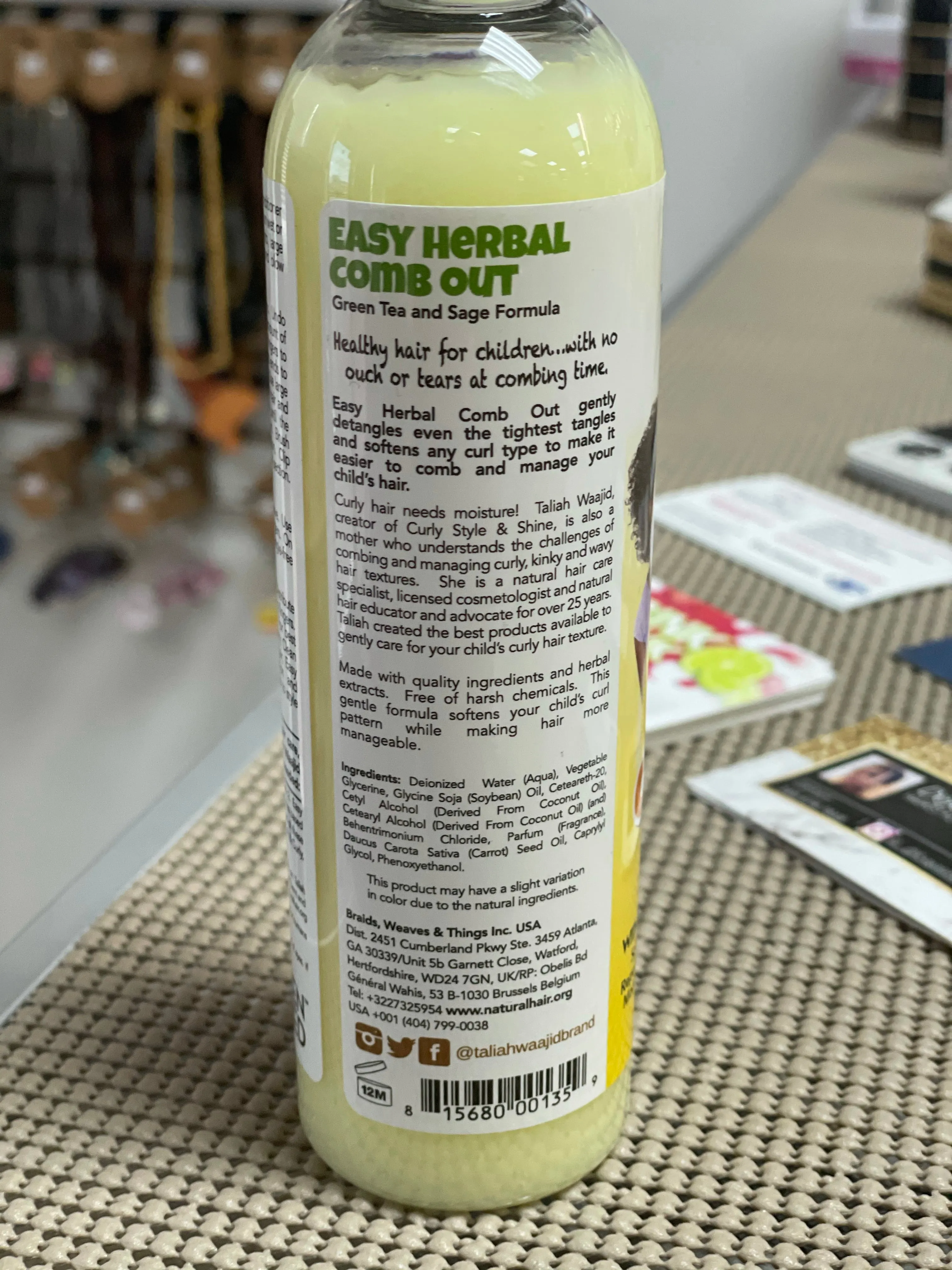 Taliah Waajid Easy Herbal Comb-Out
