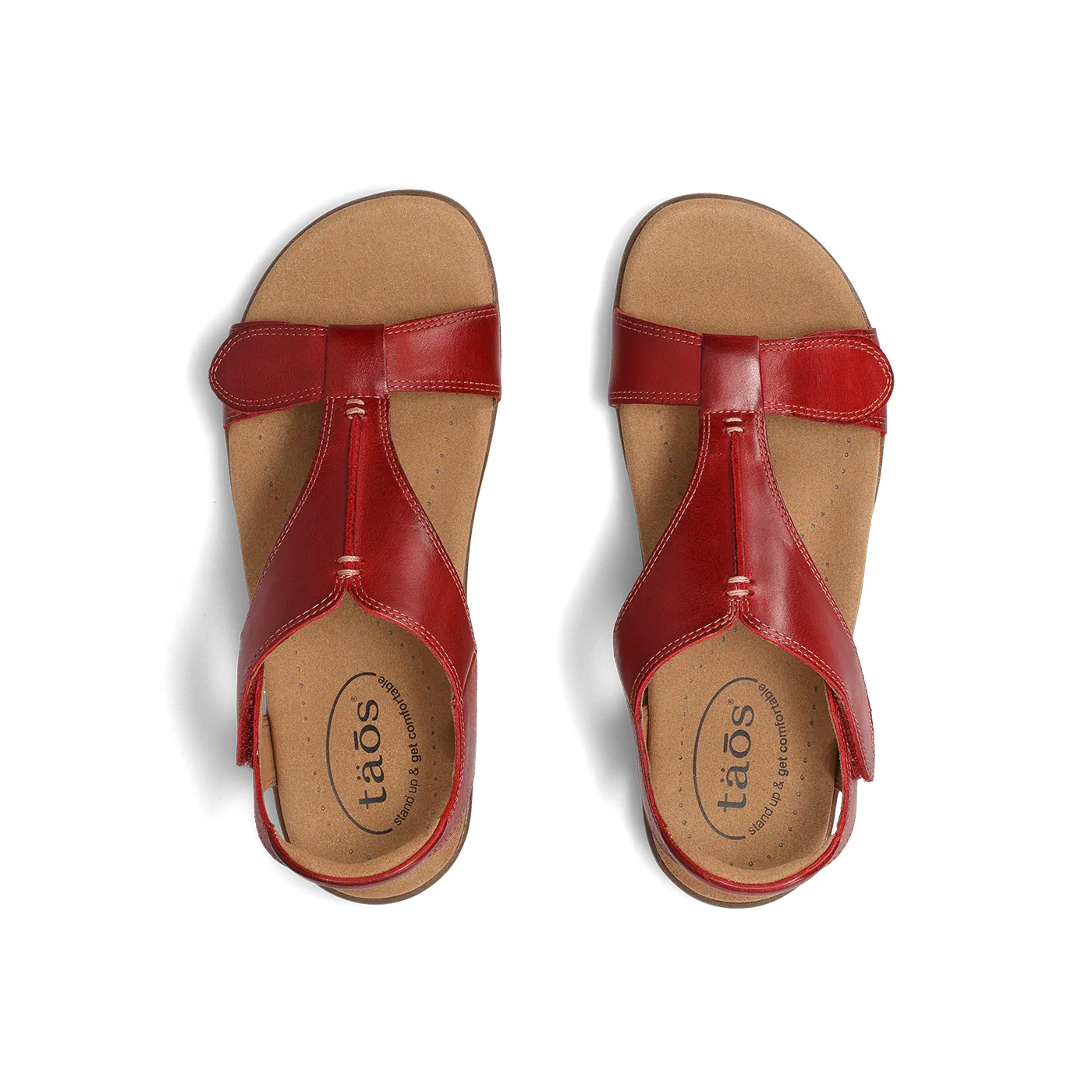 Taos Women's The Show Sandals - Red