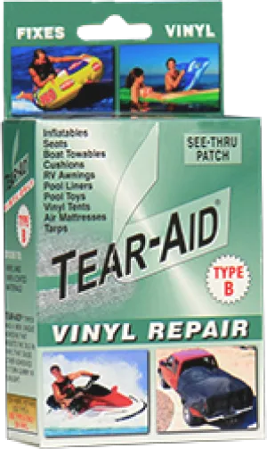 Tear-Aid TypeE B Vinl Patch Kit